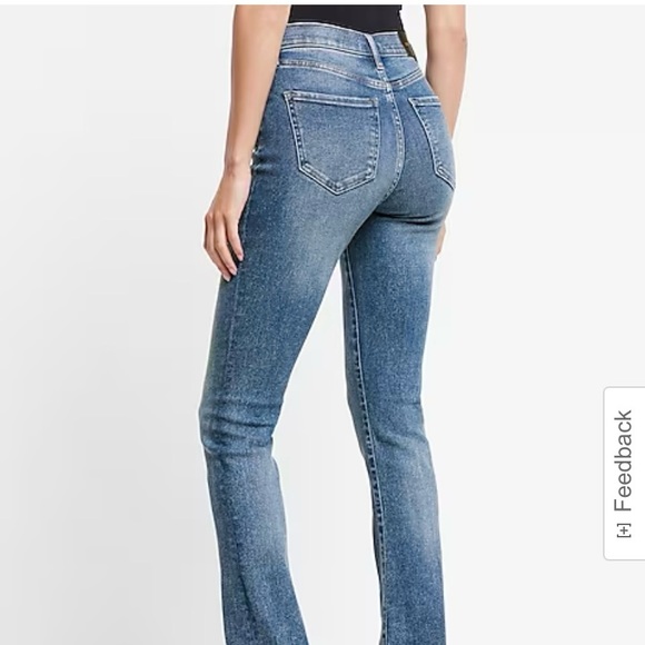 Express sky scraper jeans. Worn one time - Picture 4 of 5